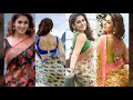 Nayanthara blouse and saree designs collections here ##89