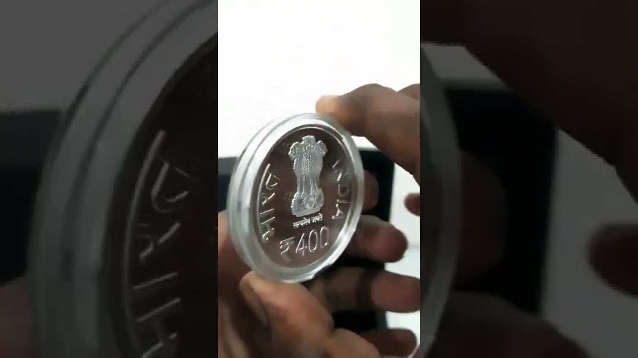  400 Shri Guru Tegh Bahadur Ji Commemorative Coin Shorts