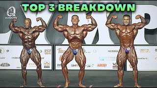 2021 Mr Olympia - 212 Prejudging Top 3