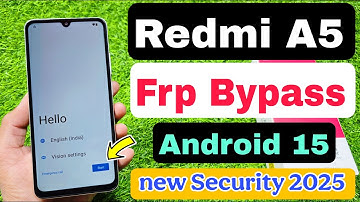 Redmi A5 Frp Bypass Android 15 ( unlock tool ) / Redmi A5 Google Account Bypass Without Pc 2025