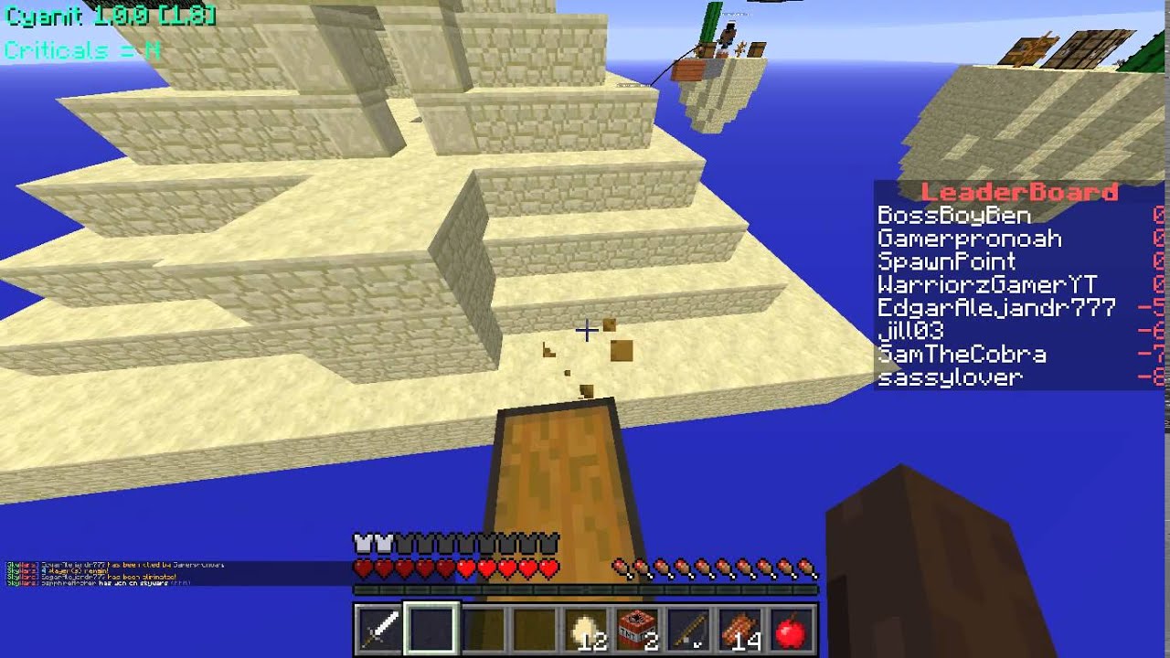 minecraft skywars con le hack ep. 1