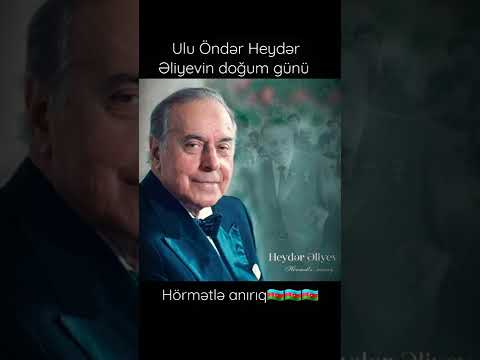 Ümummilli lider Heydər Əliyevin doğum günü. Hörmətlə anırıq 🇦🇿🇦🇿🇦🇿