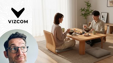 Shapr3D  - Generative Rendering Japanese Low Table + Chair