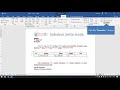 Formula Tabel Microsoft Word
