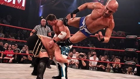 AJ Styles vs. Samoa Joe vs. Christopher Daniels TNA Turning Point 2009 Highlights