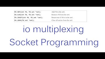 i/o multiplexing in socket programming | What is i/o multiplexing | Easy Learn about I/O Multiplex
