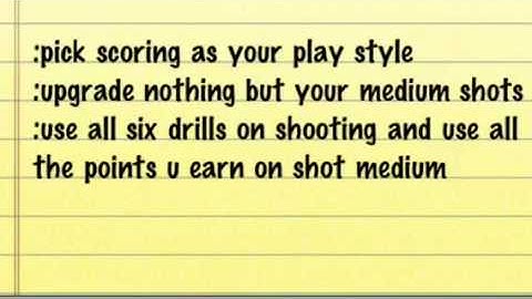 Easy way to upgrade attributes on NBA 2k11 my player mode