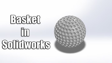 Golf Ball in SolidWorks – Beginner Tutorial (SolidWorks Part Design)