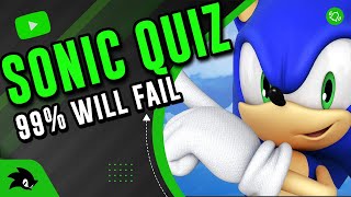 99% Will Fail This Sonic The Hedgehog Quiz | Video Game Quiz screenshot 3