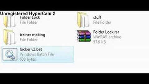 batch folder locker [[[[[ READ DESCRIPTION FOR CODE ]]]]]