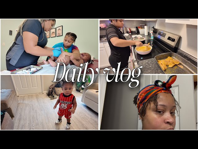 THE DOCTOR SAID THIS… + hair day + cook dinner with me| young mom vlog ft. Grownsy 