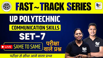 Fast Track Series: Communication skills Most Important Question for Up Polytechnic 1st Semester Exam