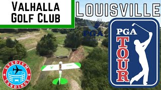 Valhalla Golf Club (Hole 13) - Microsoft Flight Simulator STADIUM LANDING!