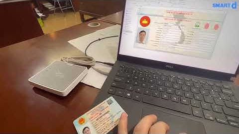 Đầu đọc thẻ CCCD gắn chip Identiv Utrust 4701 F sử dụng cho các cơ quan hành chính công