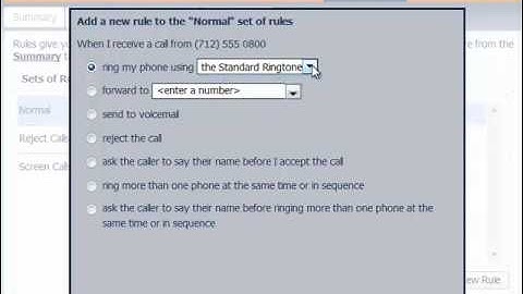 09 Teltek Nebulosity Hosted PBX End User Call Manager Rules tab