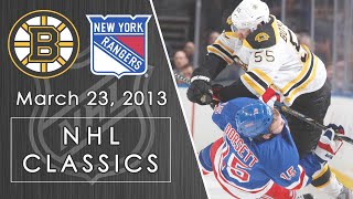 NHL Classics: Boston Bruins vs. New York Rangers | 3/23/13 | NBC Sports
