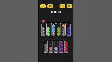Ball Sort Puzzle Level 38