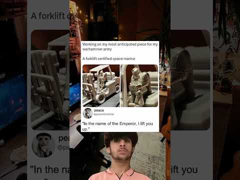 Forklift Space Marine