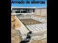 Como se construye una alberca desde su inicio.