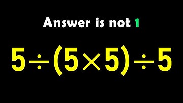 This Math Problem Tricks Everyone!