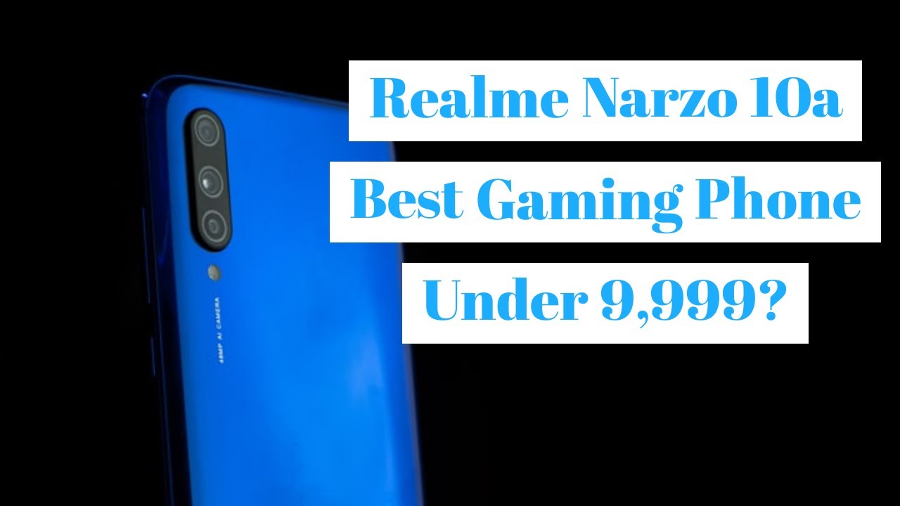 Best Gaming Phone Under 10k?? Realme Narzo 10a first Impression🎇