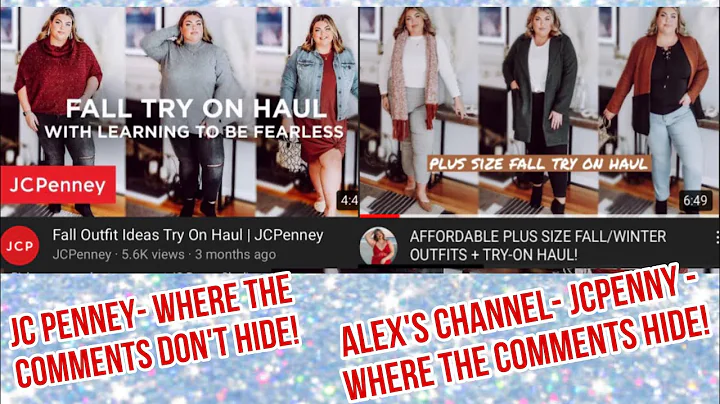 JC PENNEYS VIDEO- ALL Comments Are ON DISPLAY!!!!!...