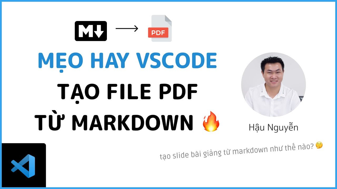 Markdown To Pdf: Tạo File Tài Liệu Pdf Xịn Từ Markdown 🔥
