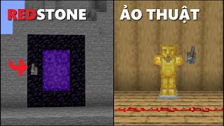 ✔ 5 Mẹo REDSTONE Đơn Giản Trong Minecraft