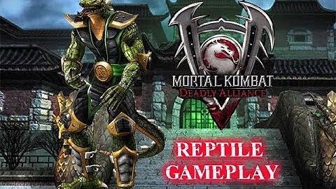 Mortal Kombat: Deadly Alliance - Reptile Gameplay [720p60]