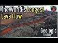 The World&#39;s Longest Lava Flow; Pampas Onduladas