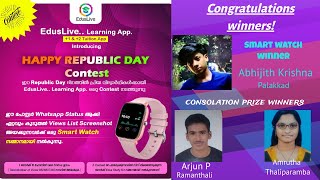 EDUSLIVE republic day contest screenshot 1