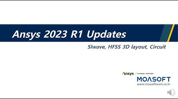 Ansys SIwave, HFSS 3D layout, Circuit 2023 R1 -  What