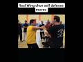 “Wing Chun Defense Against Straight Punch #hongliu #viralvideo