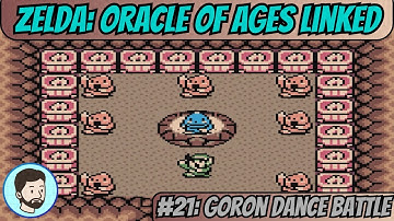 The Legend of Zelda: Oracle of Ages Linked (Game Boy Color) - Part 21: Goron Dance Battle