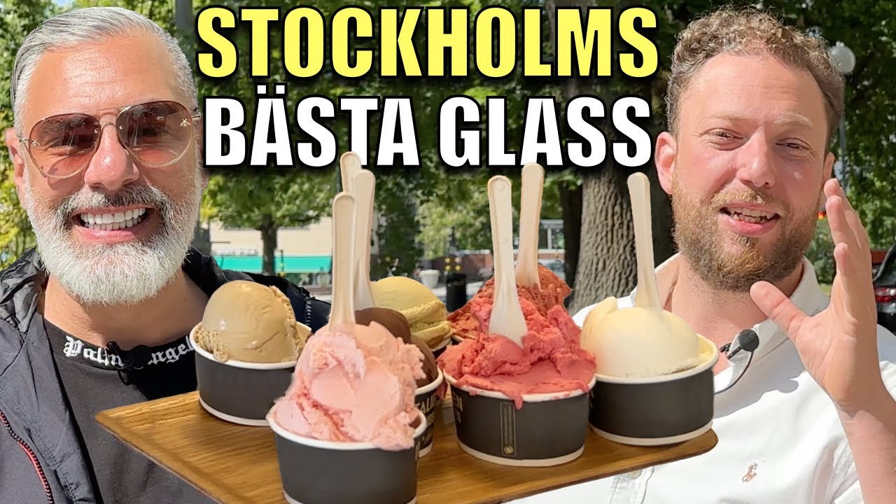 STOCKHOLMS BÄSTA GLASS 2023 | ROY NADER