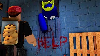 CHAPTER 2 DE RAINBOW FRIENDS E AZUL BABÃO... NOVO FINAL E JUMPSCARE!