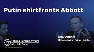 Tony Abbott: Putin shirtfronts Abbott