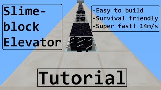 Minecraft Tutorial: Piston Elevator With Slimeblocks [German/HD]