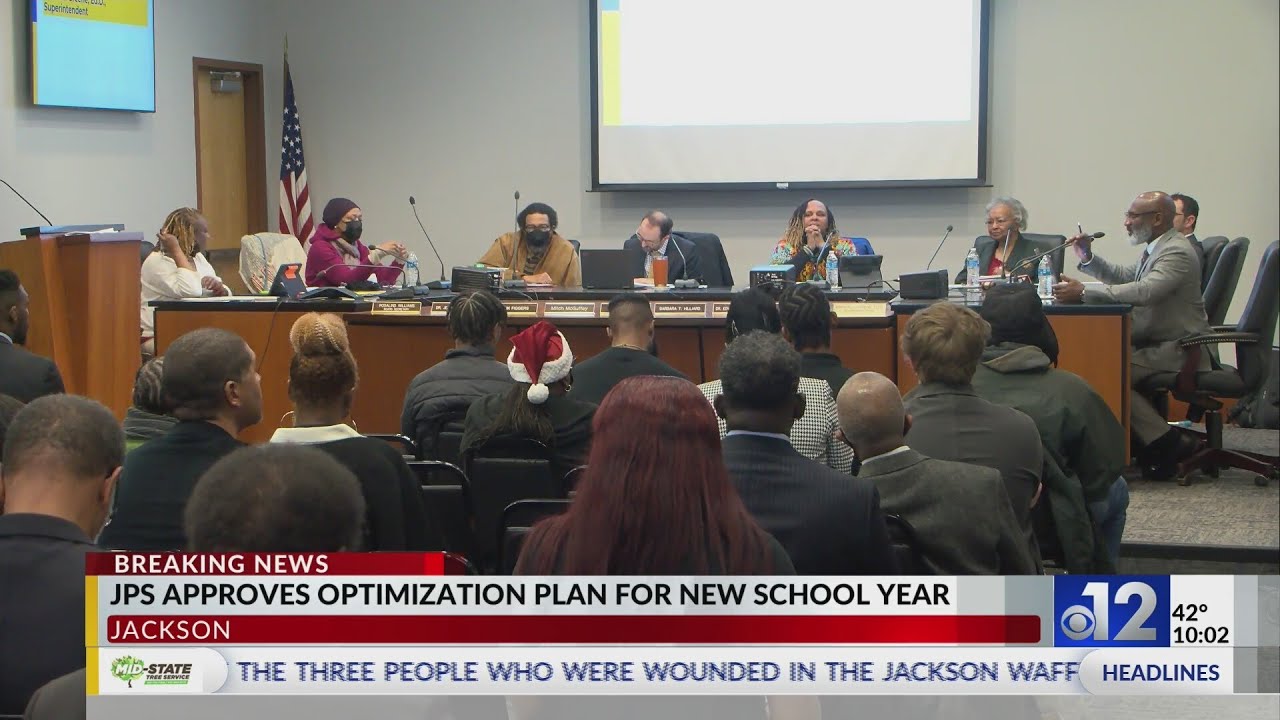 Jackson Public School Board of Trustees approves optimization plan