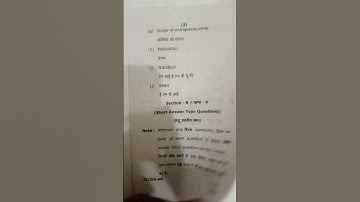 B.Sc.(AG) Entrepreneurship Development and Business Communication Exam paper 2022