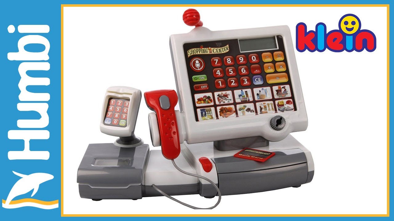 Klein 9356 Kasa sklepowa dla dzieci ze skanerem