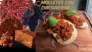 Molletes con Chicharron 🧀🐖🔥🔥| Pov Cooking Mexican Breakfast
