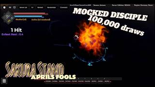 Drawing My Sword 100,000 TIMES in Sakura Stand [APRILS FOOLS UPDATE 2026]