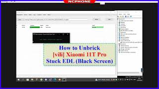 How to Unbrick Xiaomi 11T Pro (Vili) 9008 (Black screen - Qualcomm 9008 Mode) | 24/04/2023