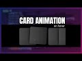 Cards animation on hover using CSS.