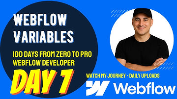 Learning Webflow Variables - Day 7: Color Systems the Webflow Way