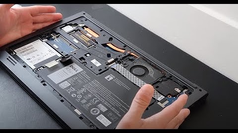 How To Replace Upgrade RAM, Battery, HDD, Hard Drive - Dell Latitude 3550