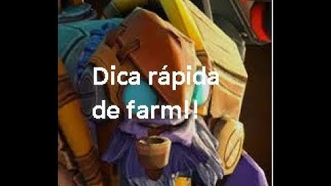 Aumentando farm com tinker!!(training stack triple)!!