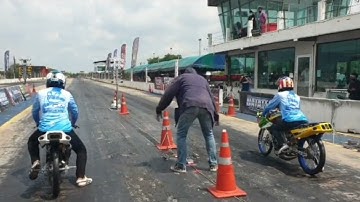 drag bike 1000m kawasaki ninja serpico vs ninja serpico 150 std body open