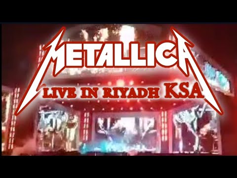 METALLICA LIVE RIYADH KSA